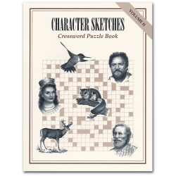 Character Sketches: Crossword Puzzle Book (Vol II)