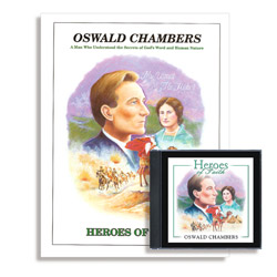 Heroes of Faith: Oswald Chambers Audiobook (CD) & Booklet