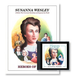 Heroes of Faith: Susanna Wesley Audiobook (CD) & Booklet