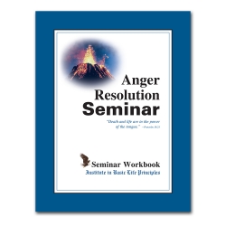 Anger Resolution Seminar Workbook