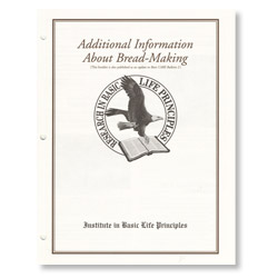 Additional Information about Bread-Making