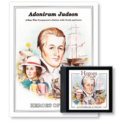 Heroes of Faith: Adoniram Judson Audiobook (CD) & Booklet
