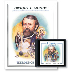 Heroes of Faith: Dwight L. Moody Audiobook (CD) & Booklet