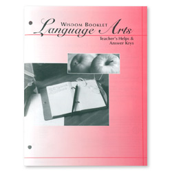 Wisdom Booklet Language Arts, Answer Keys, Level A 41-44