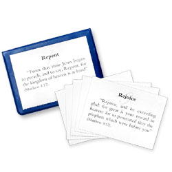 Commands of Christ Memory Cards and Holder