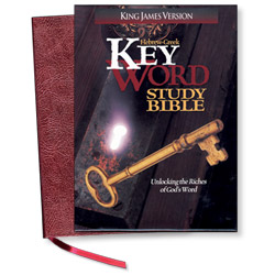 Hebrew-Greek Key Word Study Bible - KJV - Burgundy <span class='s'>($16 off!)</span>