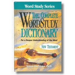 Complete Word Study Dictionary of the New Testament  <span class='s'>Special</span>