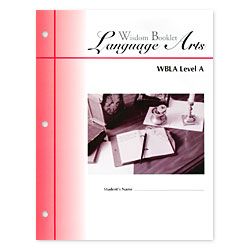 Wisdom Booklet Language Arts, Level A 17–20