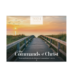 Commands of Christ Calendar 2024