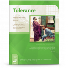 Biblical Character Illustrated Curriculum: Tolerance
