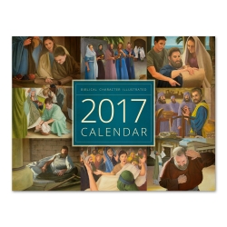 Biblical Character Illustrated 2017 Calendar