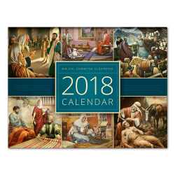 Biblical Character Illustrated 2018 Calendar