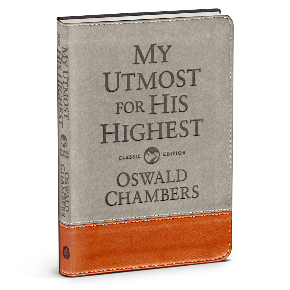 utmost for his highest daily devotional