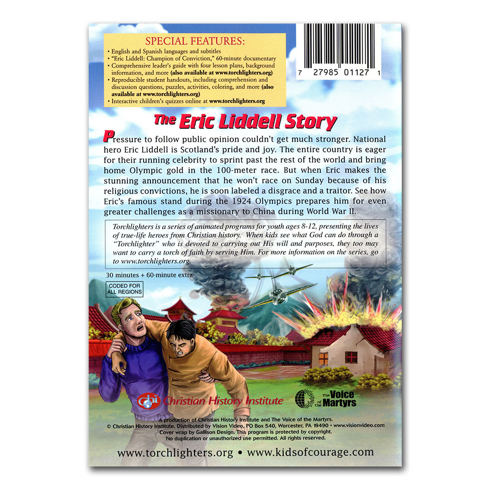 その他 Eric Liddell Story: Torchlighters Heroes of Faith [DVD] Amazon.com: The Eric Liddell Story: The Torchlighters Heroes