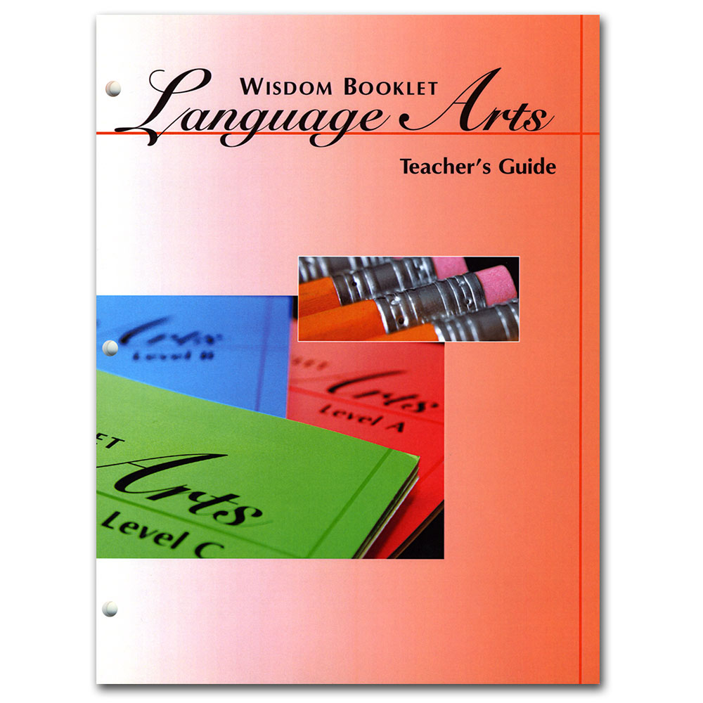 IBLP Online Store Wisdom Booklet Language Arts Teacher's Guide