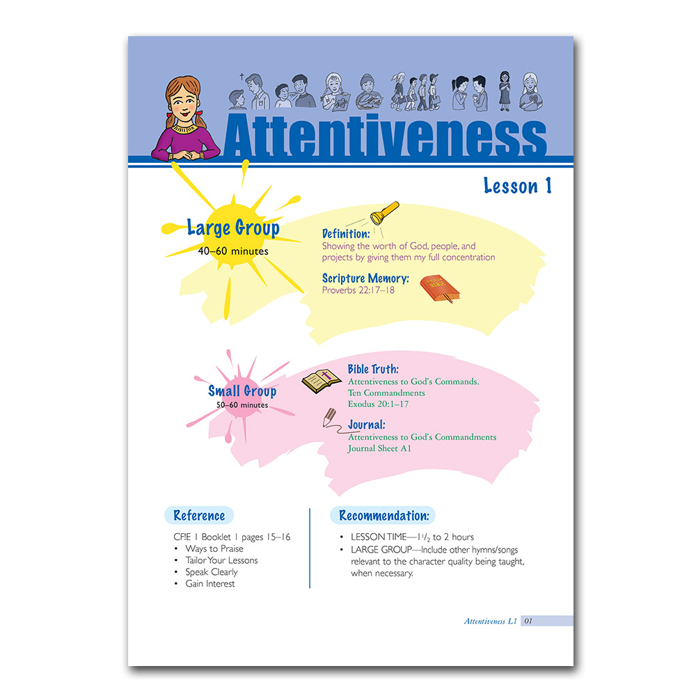 Attentiveness Bible Lesson Attentiveness Bible Lesson