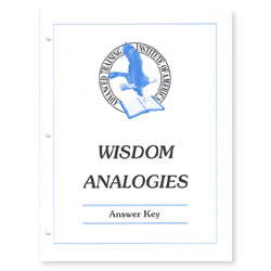 Wisdom Analogies Answer Key